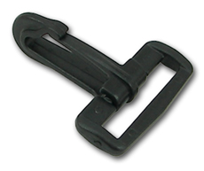 B-HK-02 1500 Black Rotating Snap Hook